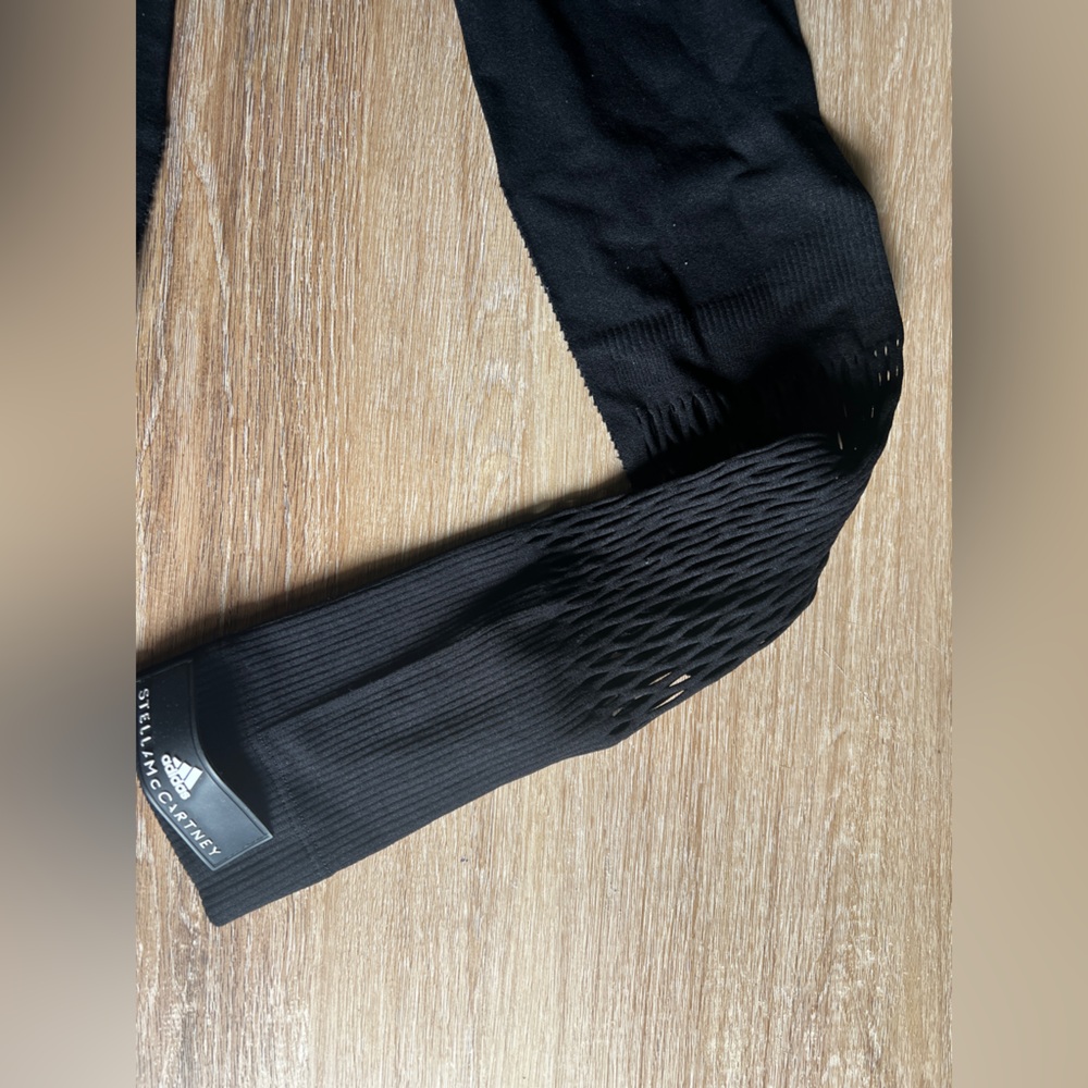 Woman’s Stella McCartney Adidas Small Black Leggings - Picture 3 of 6